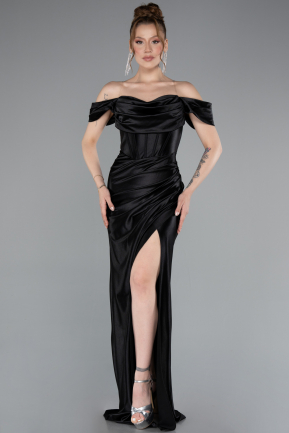 Black Long Evening Dress ABU3611