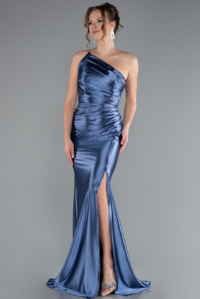 Long Indigo Prom Gown ABU5022