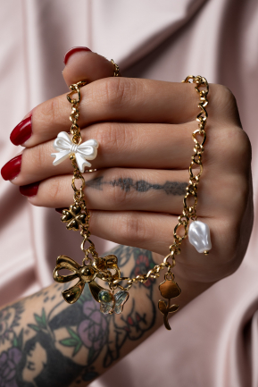 Gold Necklace BJ1449