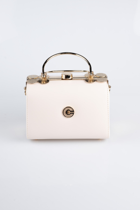Nude Leather Night Bag KC170