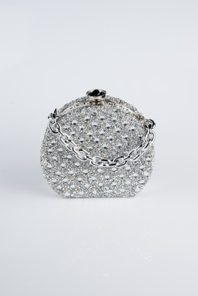 Silver Stony Night Bag SH854