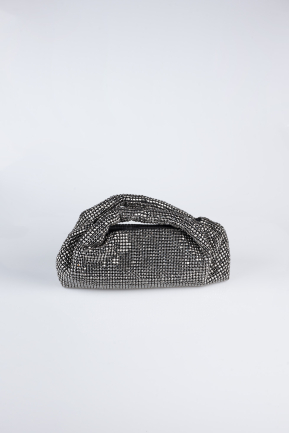 Platinum Stony Evening Bag MN973