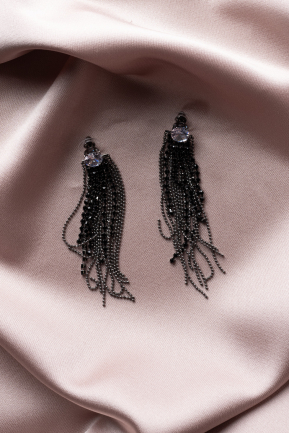 Black Earring UK920