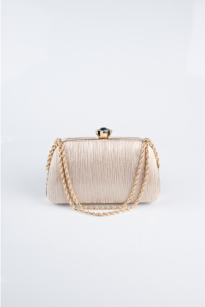 Gold Laser Cut Night Bag SH860