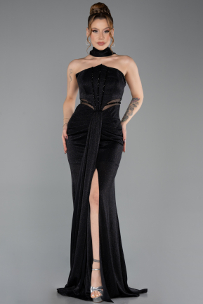 Long Black Evening Dress ABU5560