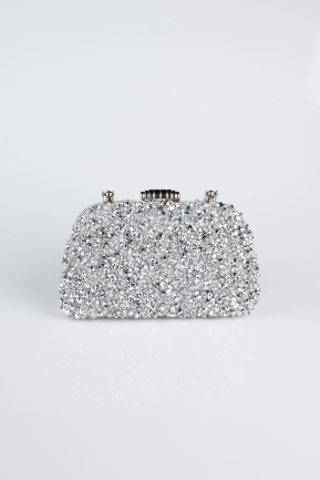 Silver Stony Night Bag SH839