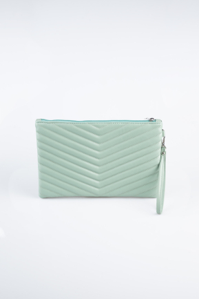 Mint Leather Evening Bag KC413