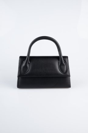Black Leather Night Bag KC163