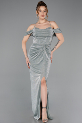 Long Mint Prom Gown ABU5925