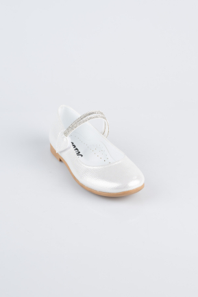 Pearl Crystal Flat Shoe ORK3101