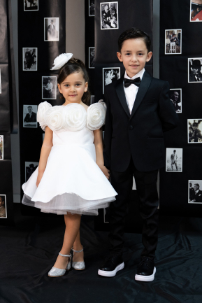 White Short Satin Girl Dress ABK2573