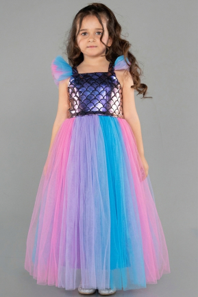 Long Rins Girl Dress ABU5905