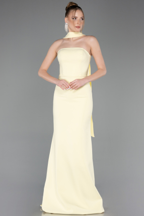 Long Yellow Evening Dress ABU5981