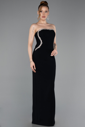 Long Black Evening Dress ABU6020