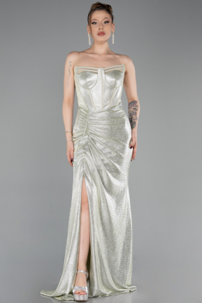 Long Mint Prom Gown ABU6111