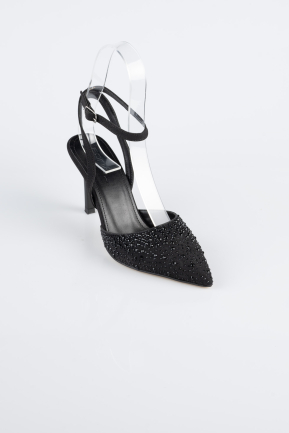 Black Stony Evening Shoe AB2101