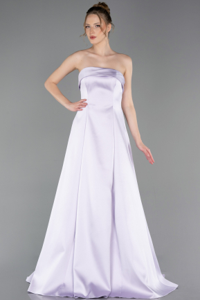Lila Long Satin Evening Dress ABU5932