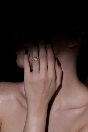 Gold Ring DF1086