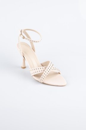 Beige Stony Evening Shoe AB2118