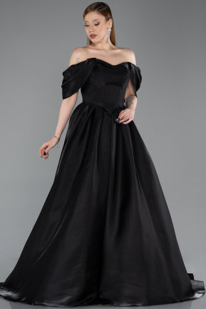 Long Black Evening Dress ABU6191