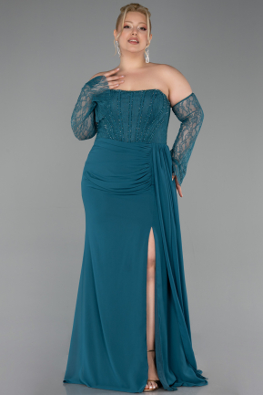 Long Chiffon Formal Plus Size Dress ABU6072