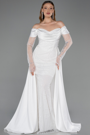 Long Beaded Evening Dress ABU5934