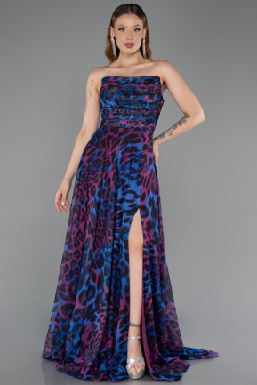 Long Fuchsia Evening Dress ABU6259