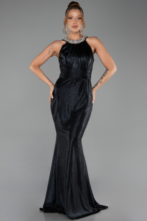 Long Black Evening Dress ABU6295