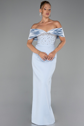 Long Light Blue Evening Dress ABU5352