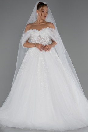 White Wedding Veil ABK05