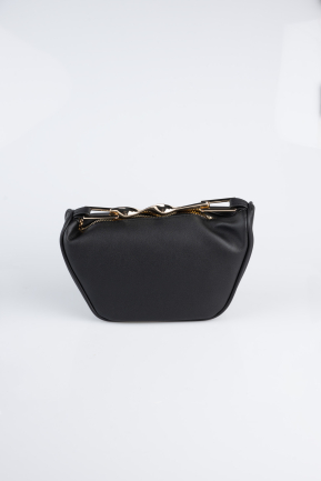 Black Leather Night Bag KC476