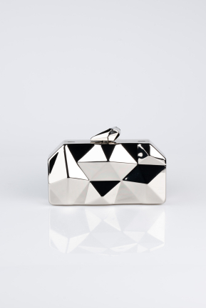 Platinum Metal Night Bag SH921