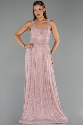 Long Powder Color Evening Dress ABU6431