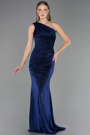 Long Navy Blue Evening Dress ABU6579