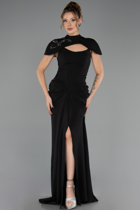 Long Black Evening Dress ABU6645