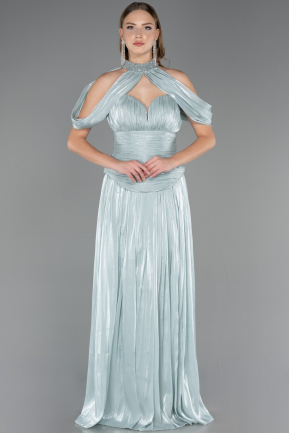 Long Mint Chiffon Evening Dress ABU6640