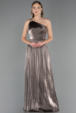 Long Mink Chiffon Prom Gown ABU6678