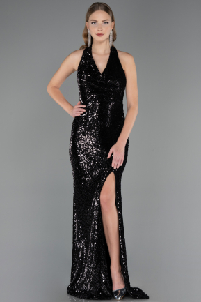 Long Black Evening Dress ABU6680