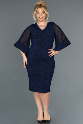 navy blue plus size outfits