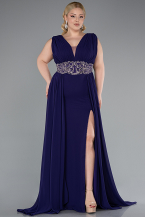 sachin and babi light blue dress Plus Size Purple Orchid Evening Dress main image 0