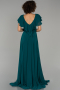 Dark Green Long Engagement Dress ABU032
