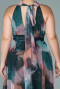 Onion Skin Long Oversized Evening Dress ABU1447