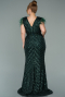 Long Emerald Green Evening Dress ABU1044