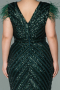Long Emerald Green Evening Dress ABU1044