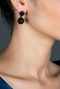 Black Earring UK031