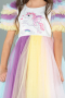 Short Rins Girl Dress ABK1056