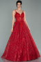 White Tarlatan Evening Dresses ABN02