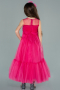 Long Fuchsia Girl Dress ABU2291