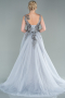 Long Grey Haute Couture ABU2091
