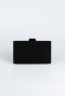 Black Suede Night Bag SH801